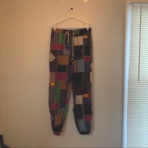 Patchwork Joggers